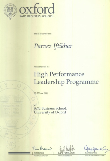 certificates parvez iftikhar certificate of participation