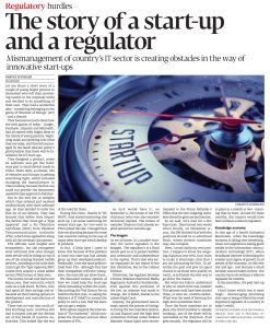 PI- Express Tribune -The Story of a startup & a regulator 25dec17