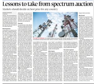 Lessons to take from spectrum 13Sep21