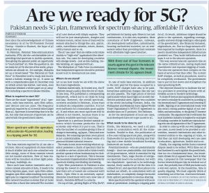 PI- Article Are we ready for 5G