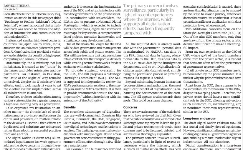 The Express Tribune: Transformation to Digital Nation, 23 December 2024